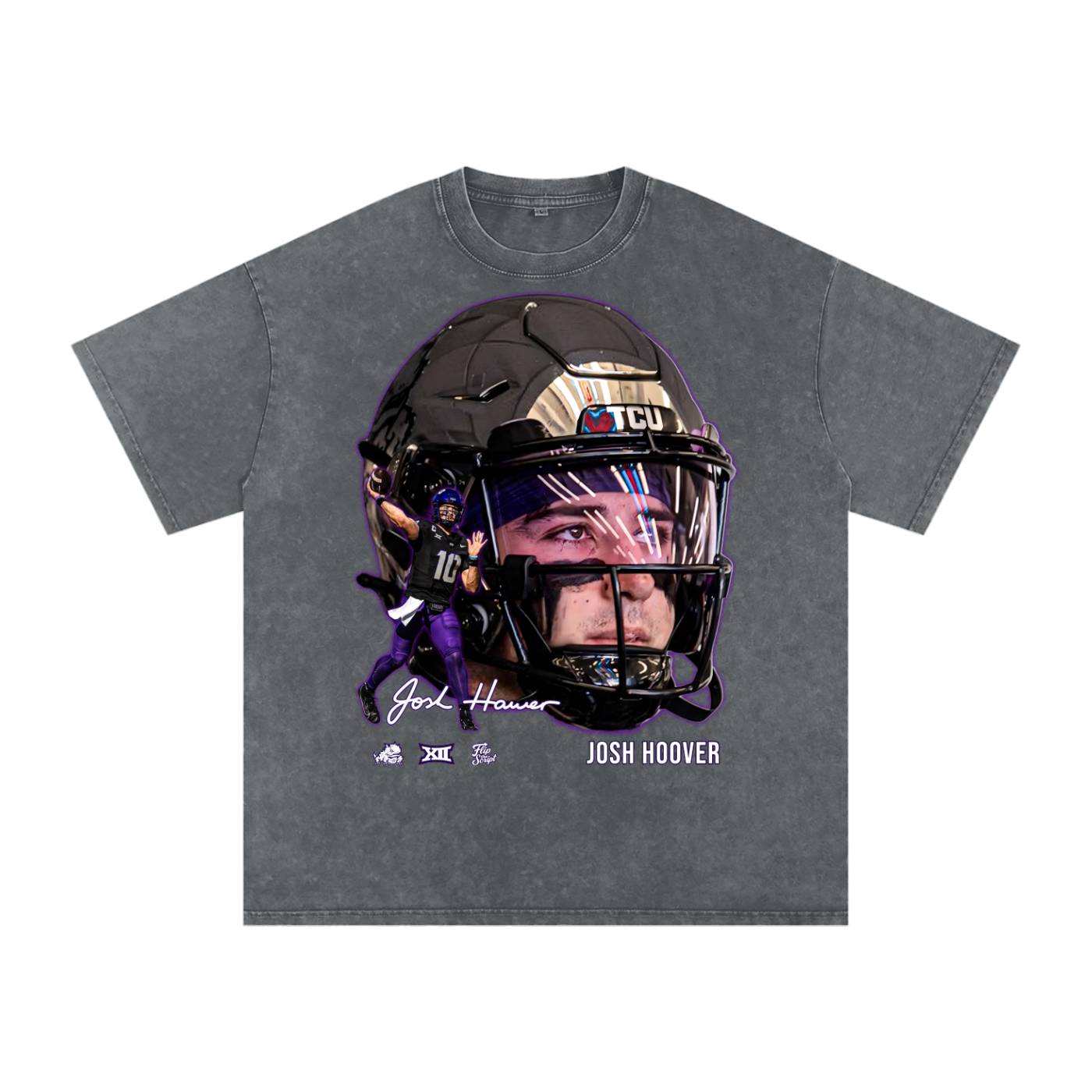 Josh Hoover Big Head Vintage Graphic Tee