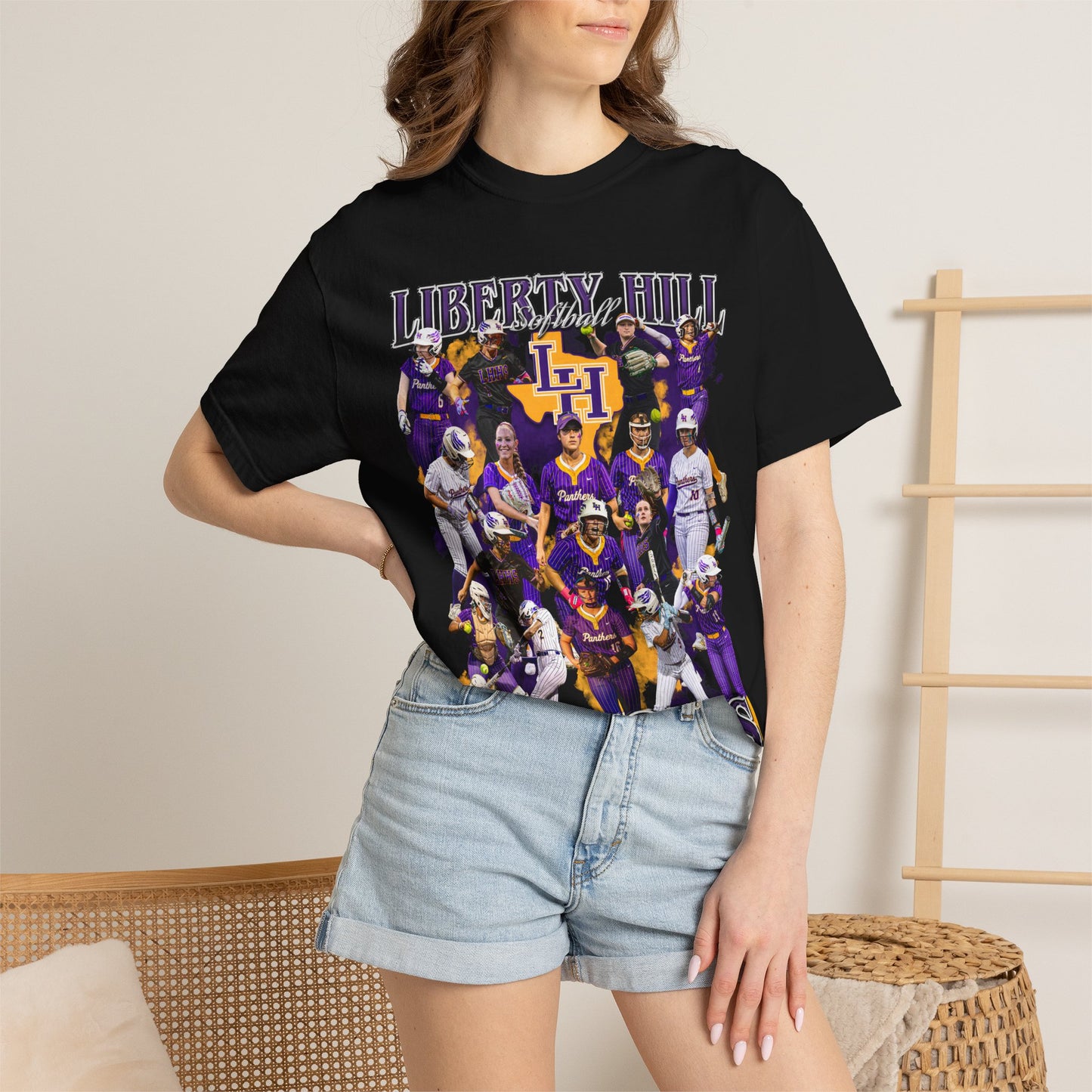 2025-26 Liberty Hill Softball Playoffs Comfort Color T-Shirt