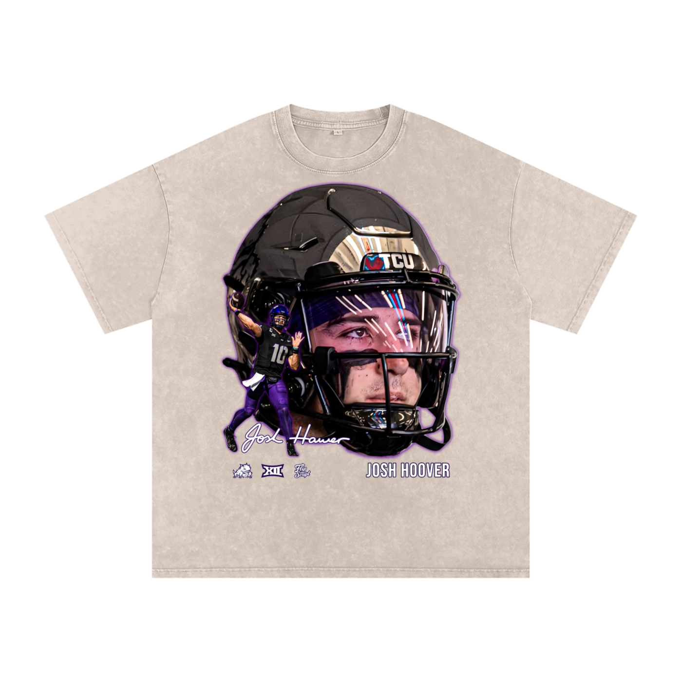 Josh Hoover Big Head Vintage Graphic Tee
