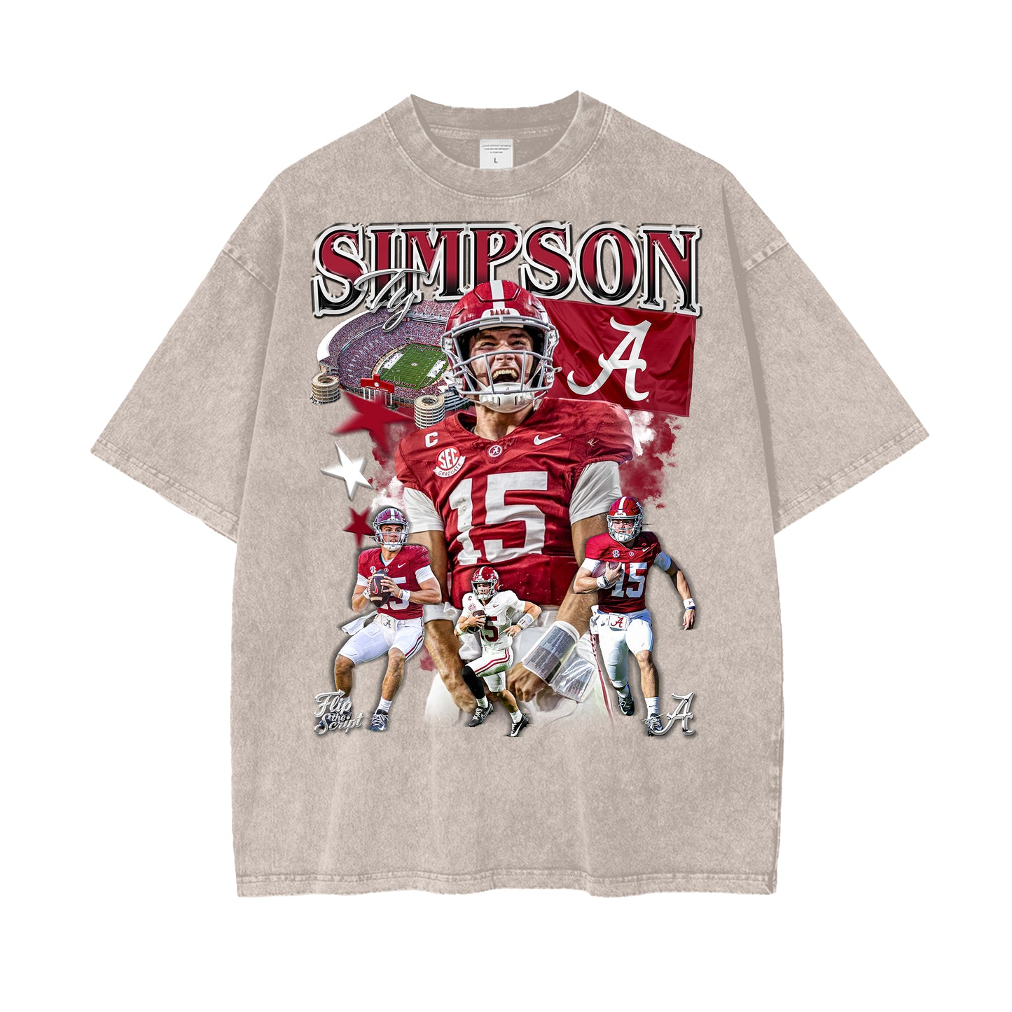 Ty Simpson Vintage Graphic Tee V1
