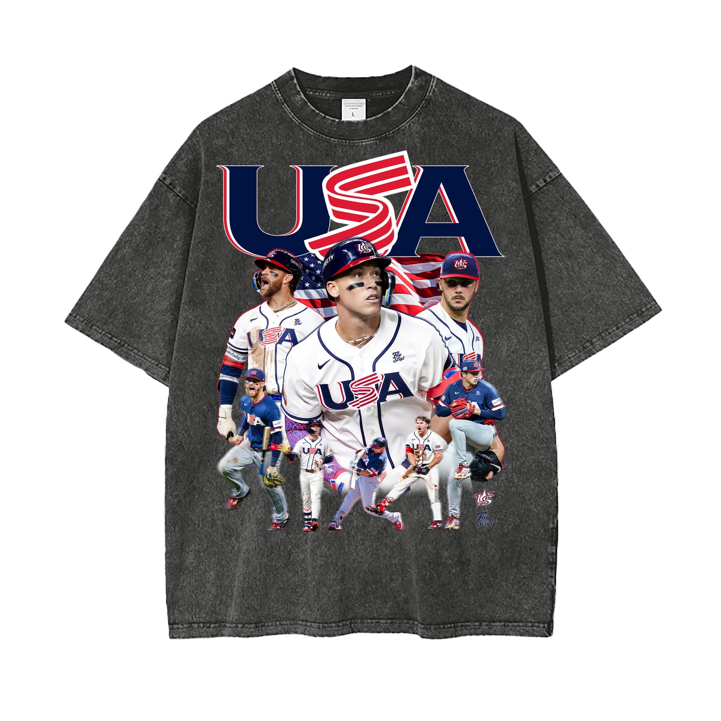 2026 USA Baseball Vintage Graphic Tee