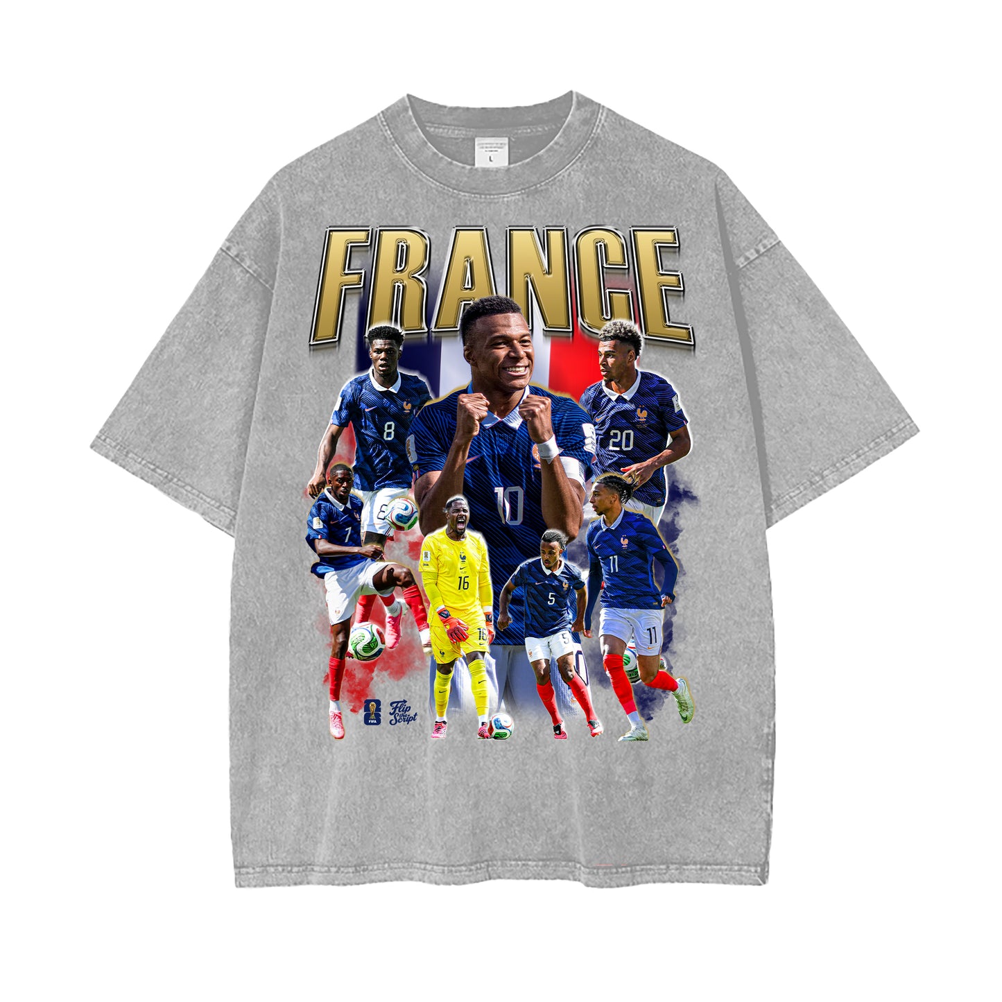 France 2026 World Cup Vintage Graphic Tee