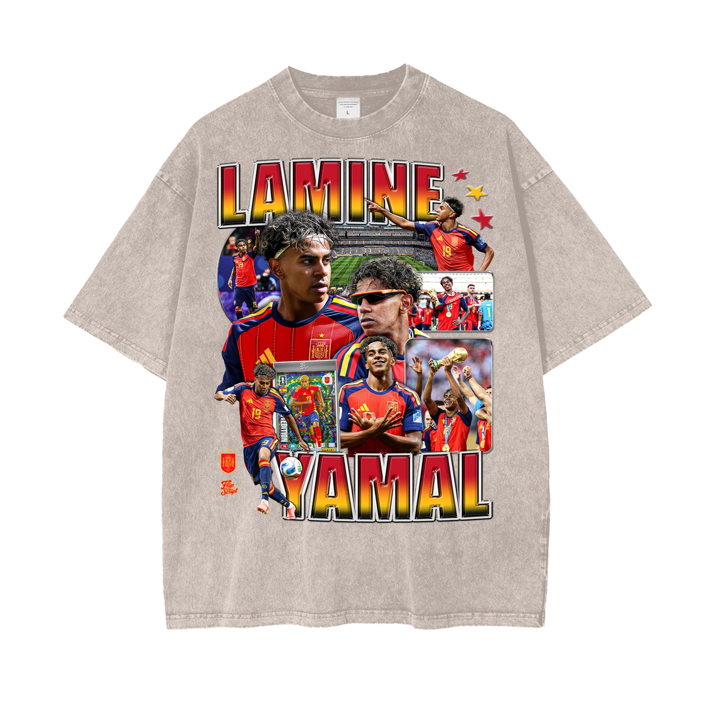 Lamine Yamal Vintage Graphic Tee