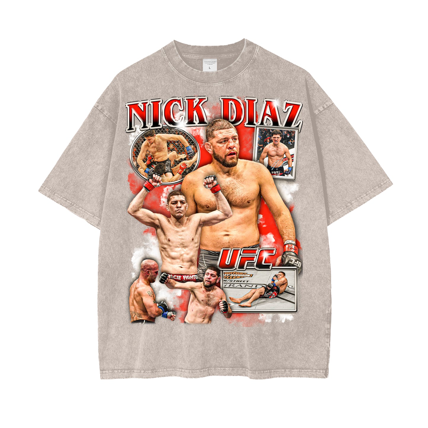 Nick Diaz Vintage Graphic Tee