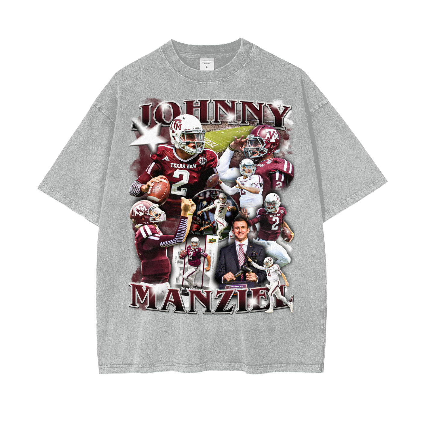 Johnny Manziel Vintage Graphic Tee
