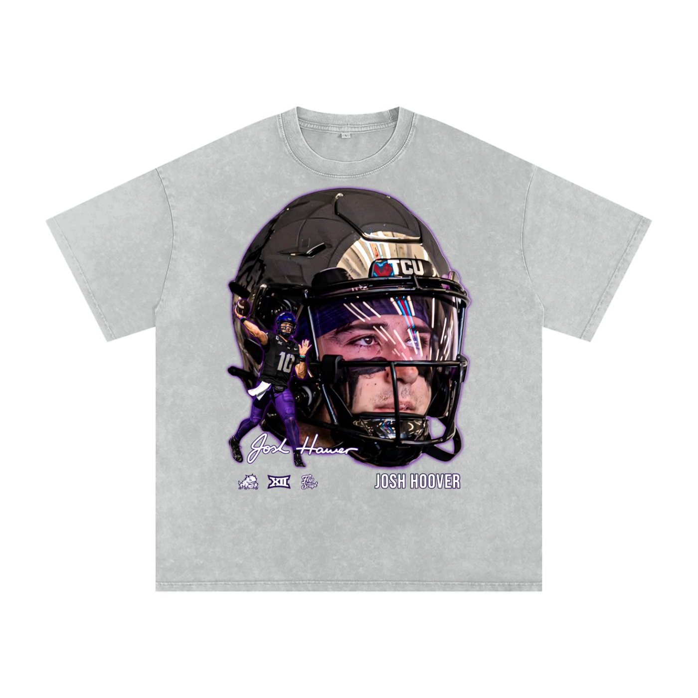 Josh Hoover Big Head Vintage Graphic Tee