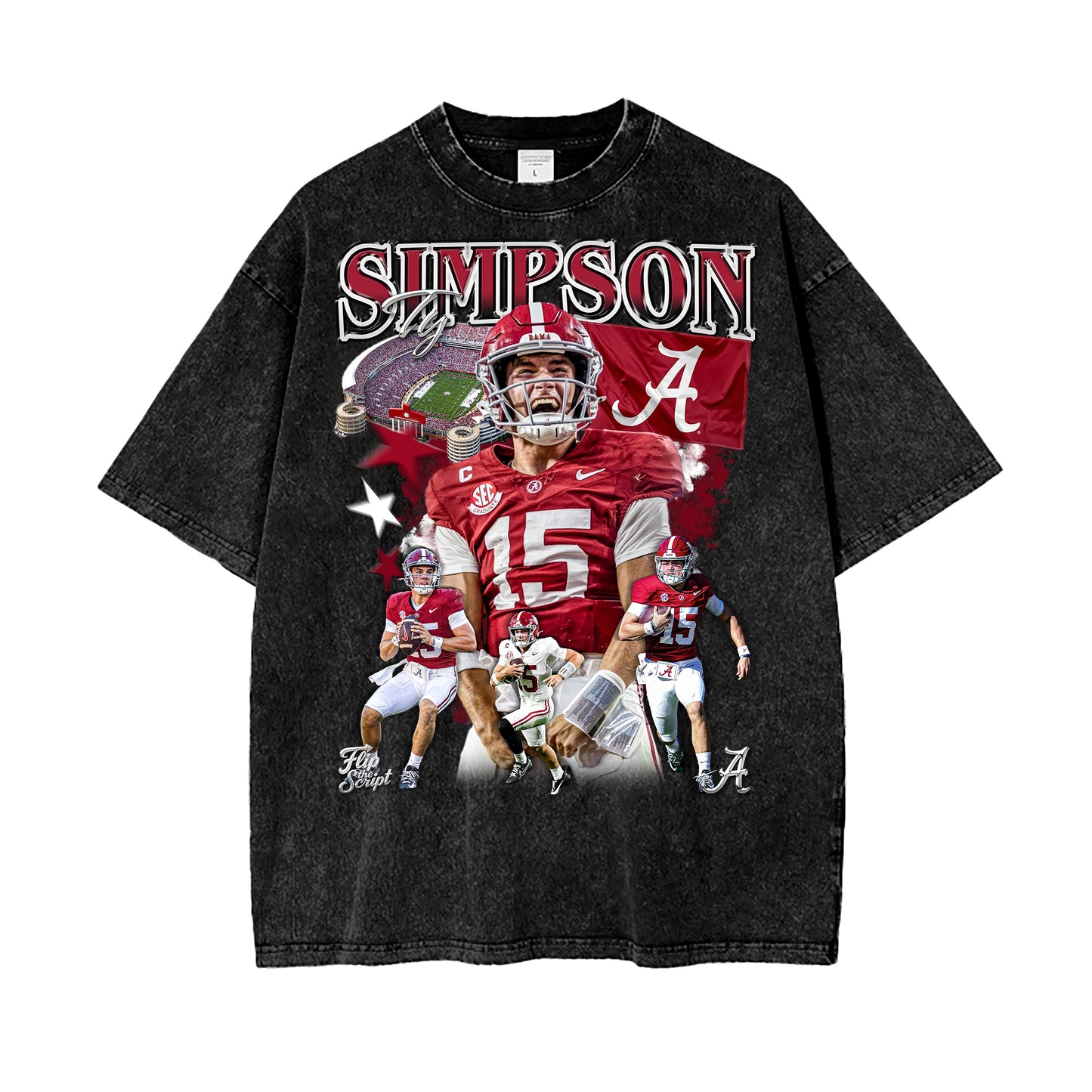 Ty Simpson Vintage Graphic Tee V1