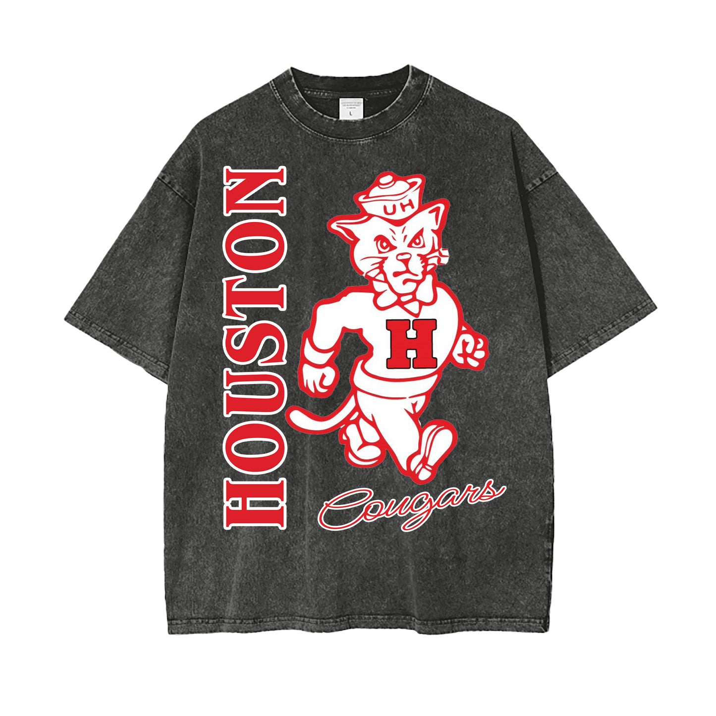 Houston Cougars Vintage Graphic Tee