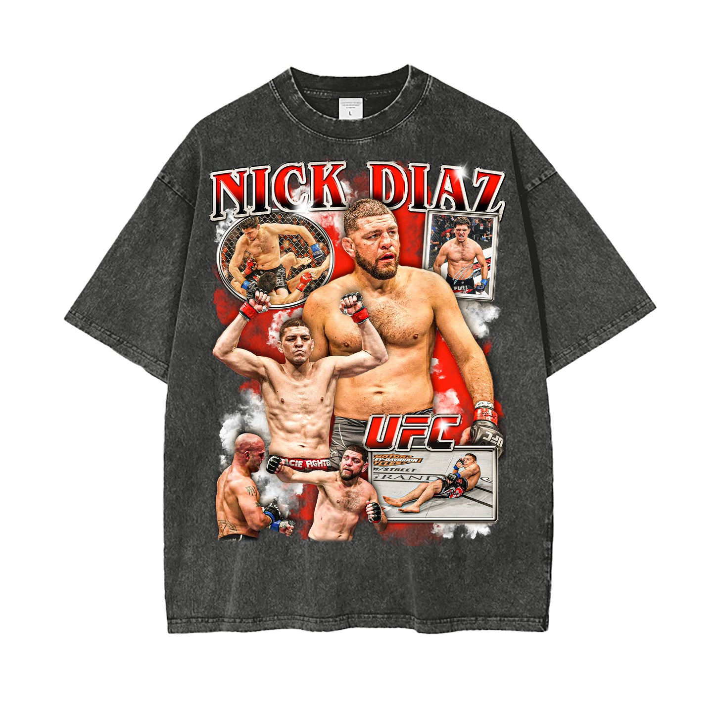 Nick Diaz Vintage Graphic Tee