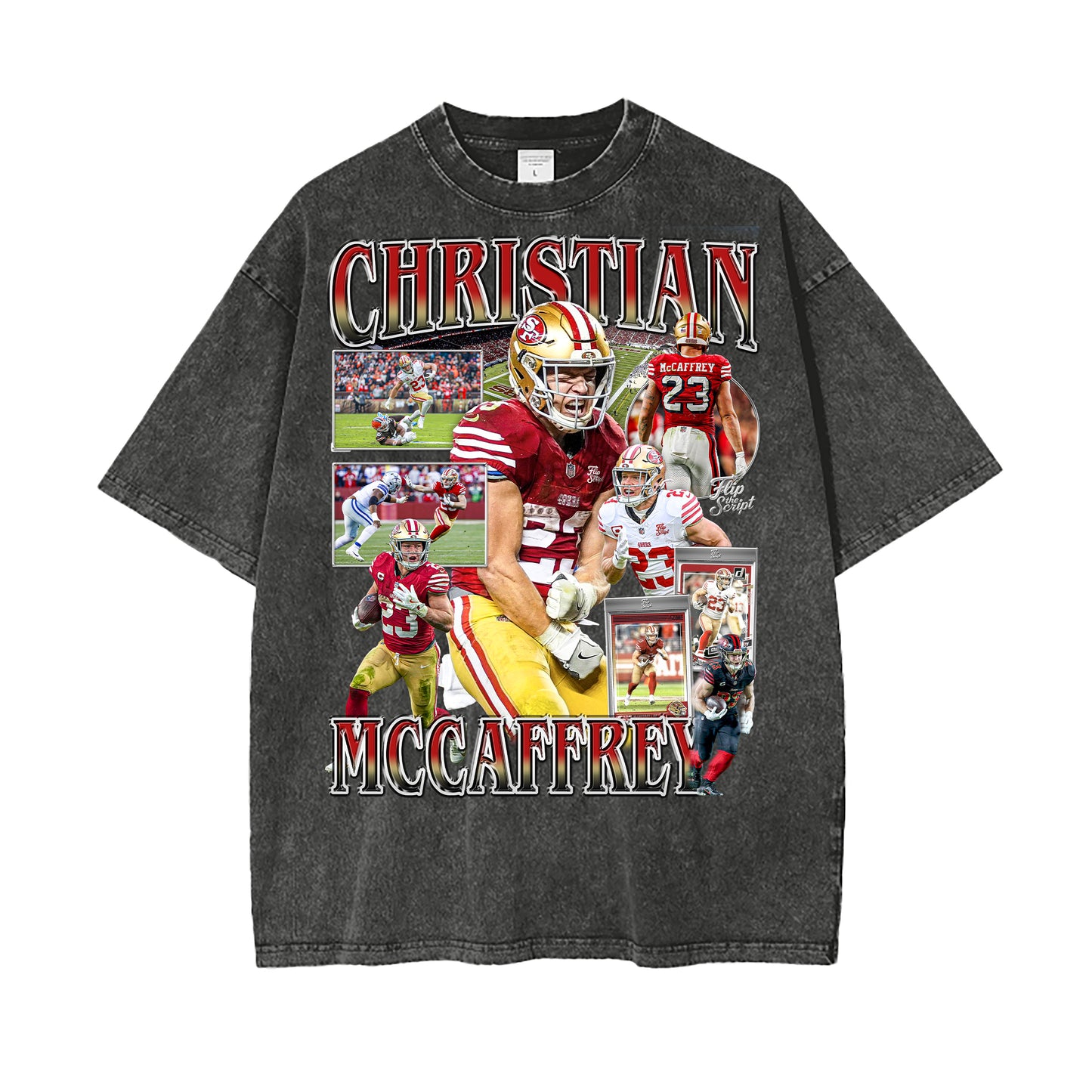 Christian McCaffrey Vintage Graphic Tee