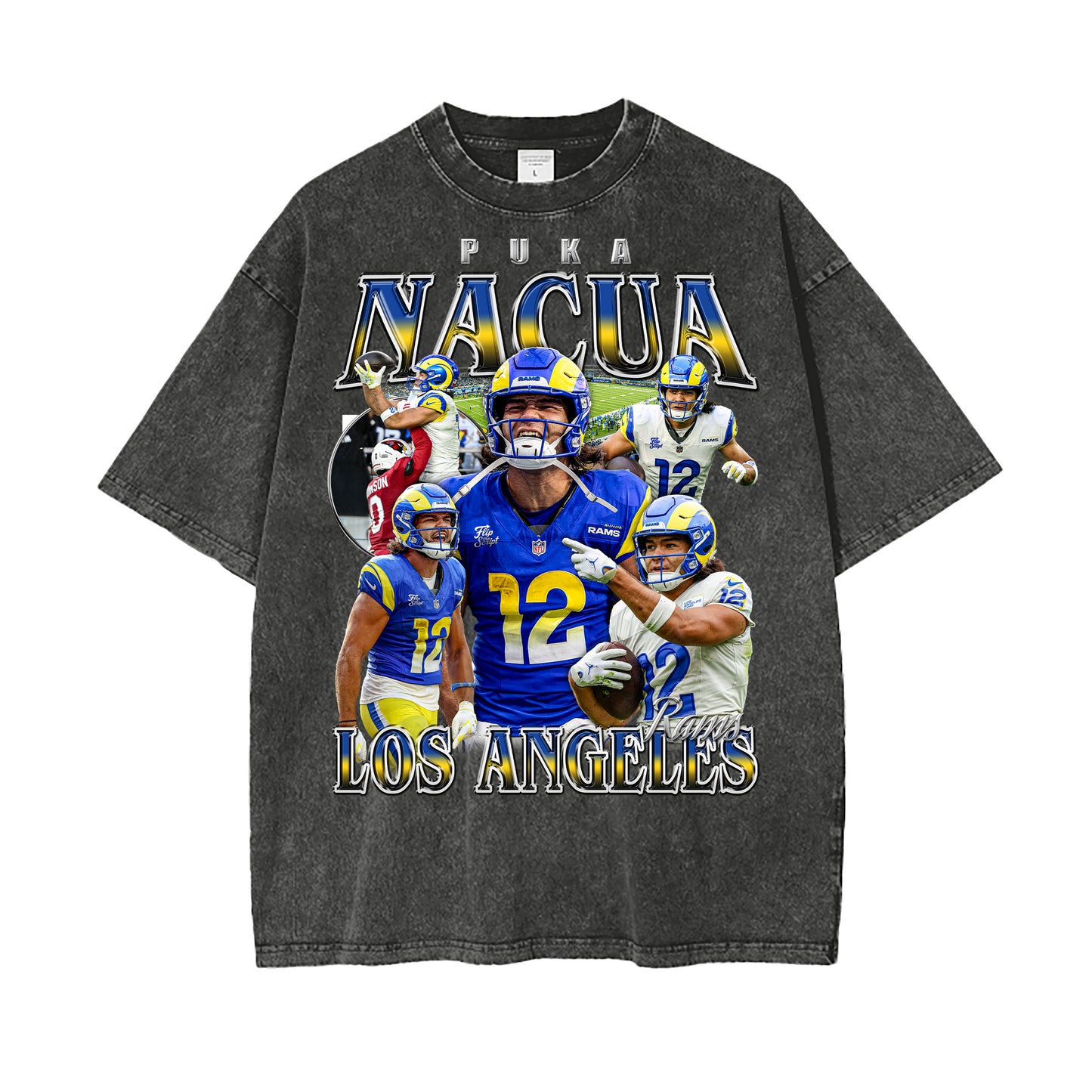 Puka Nacua Vintage graphic Tee