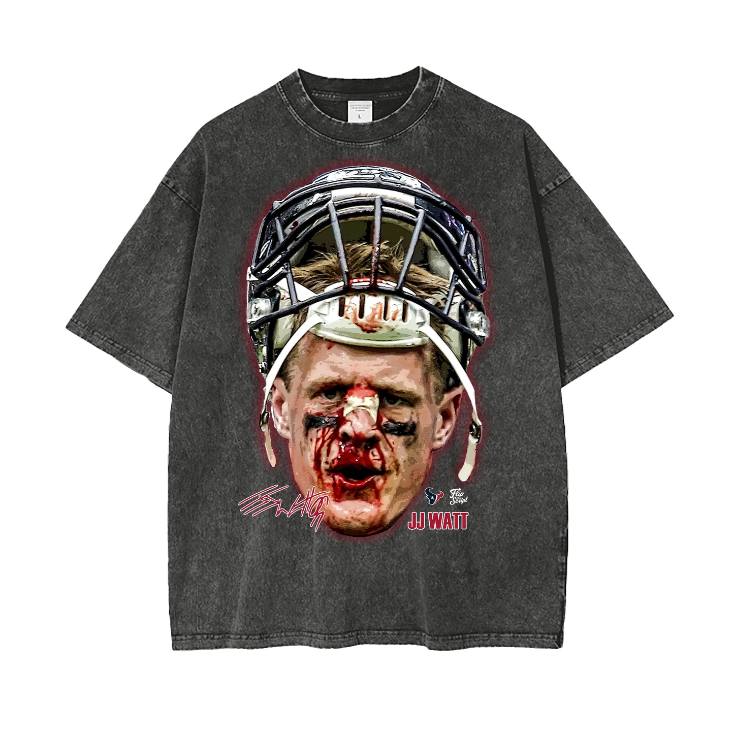 JJ Watt Big Head Vintage Graphic Tee