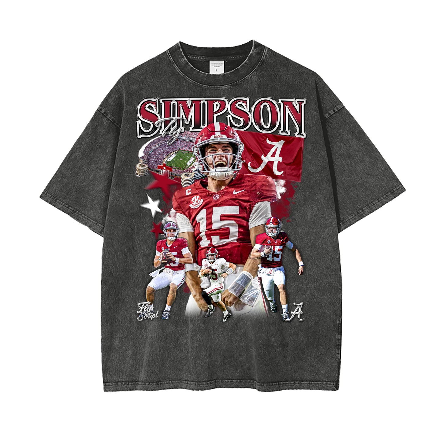 Ty Simpson Vintage Graphic Tee V1