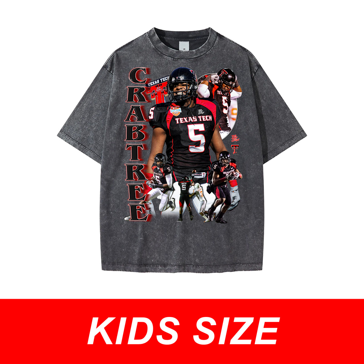 KIDS Michael Crabtree Vintage Graphic Tee