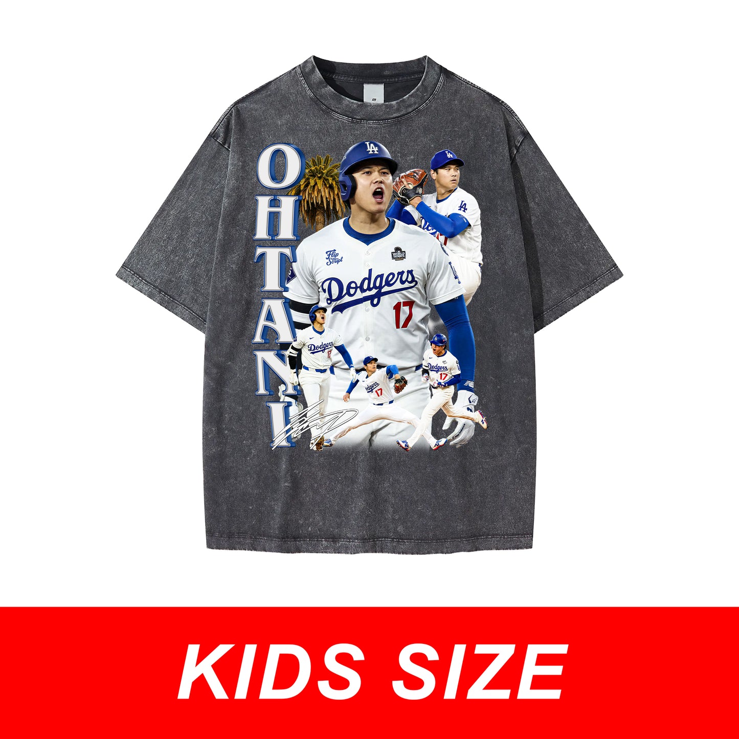 KIDS Shohei Ohtani Vintage Graphic Tee