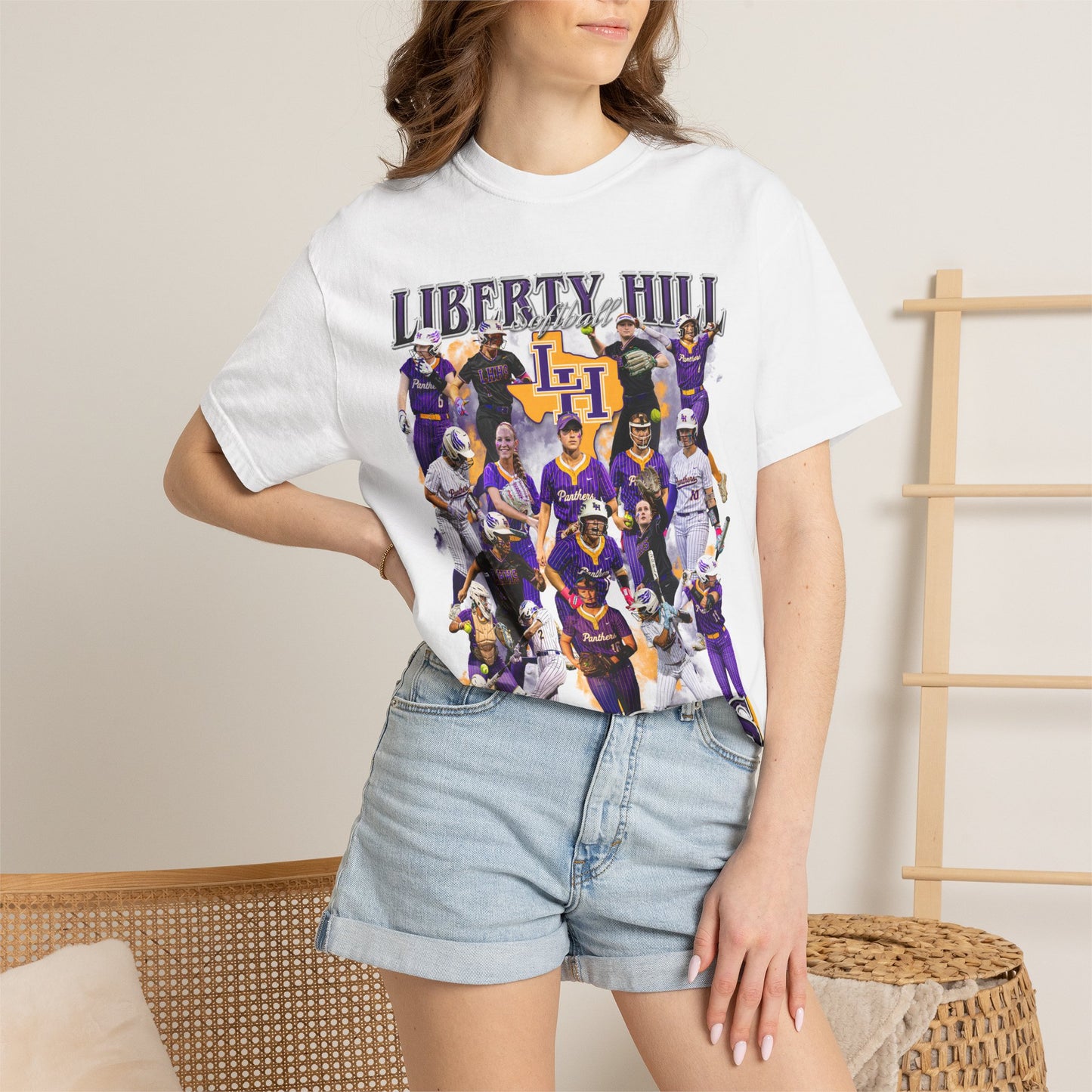 2025-26 Liberty Hill Softball Playoffs Comfort Color T-Shirt