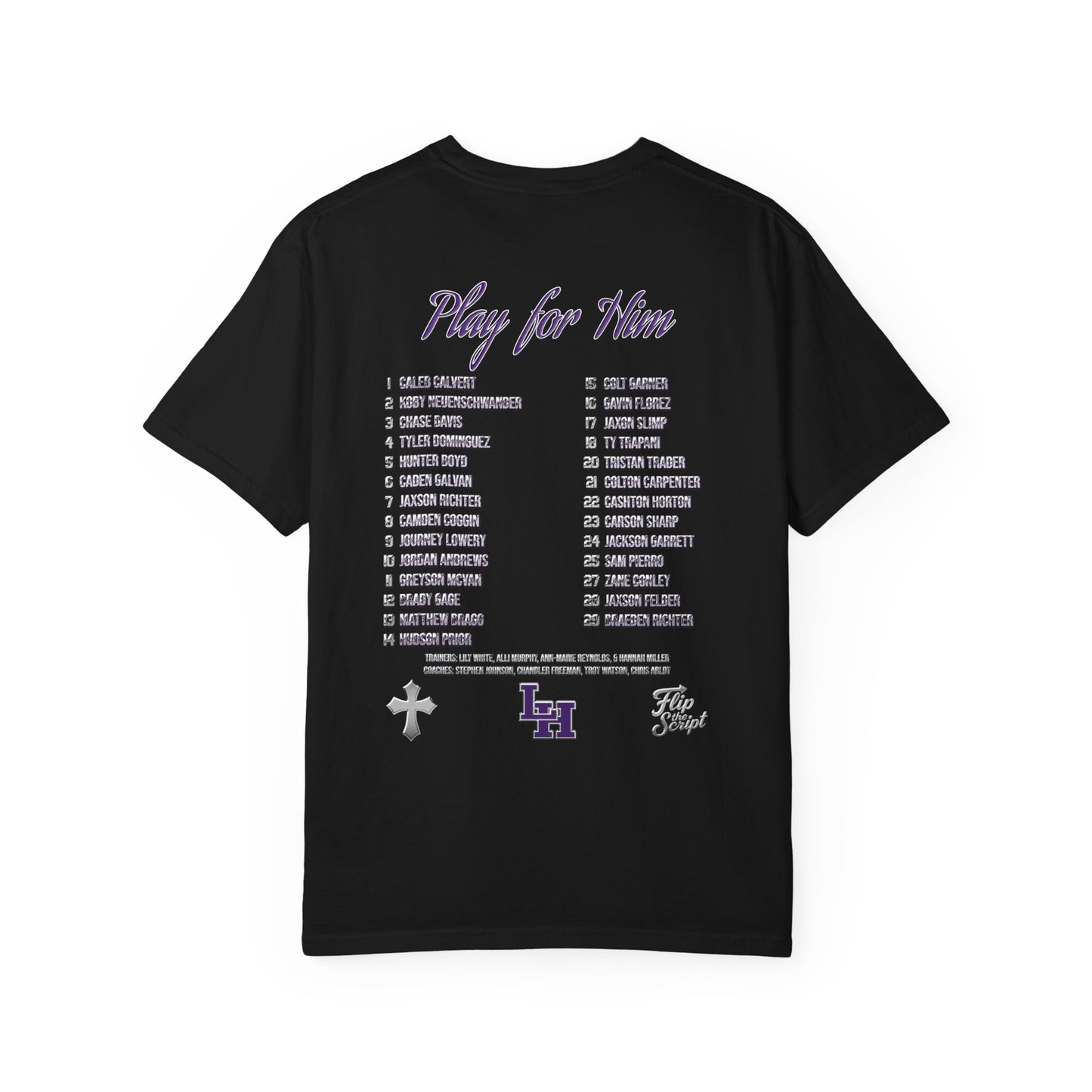 2025-26 Liberty Hill Baseball Playoffs Comfort Colors Graphic Tee