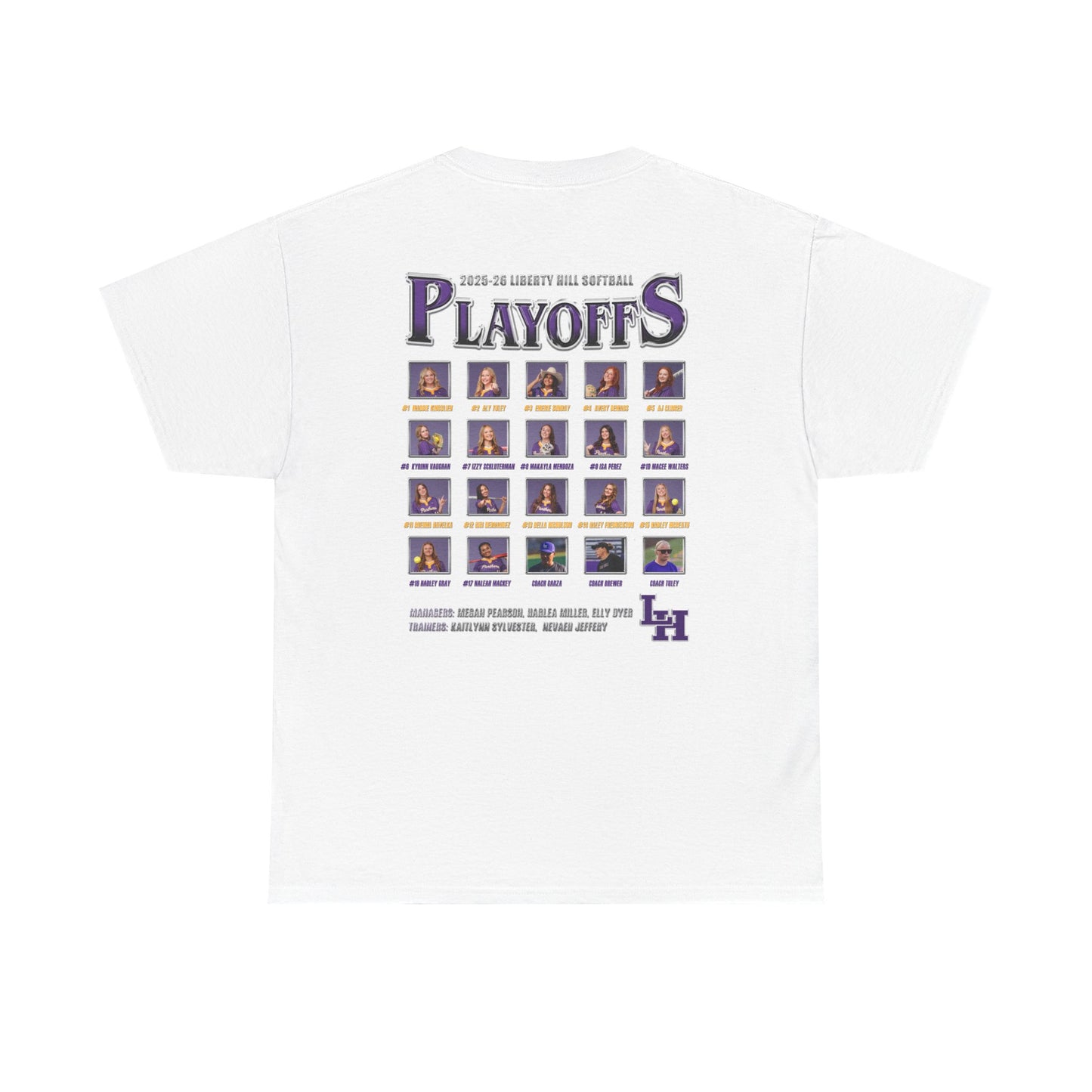 2025-26 Liberty Hill Softball Playoffs Gildan T-Shirt