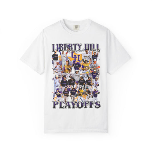 2025-26 Liberty Hill Baseball Playoffs Comfort Colors Graphic Tee