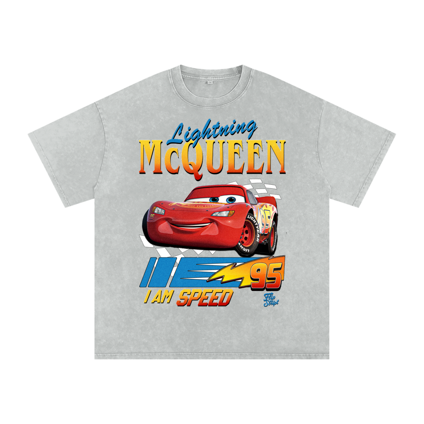 Lightning McQueen Vintage Graphic Tee