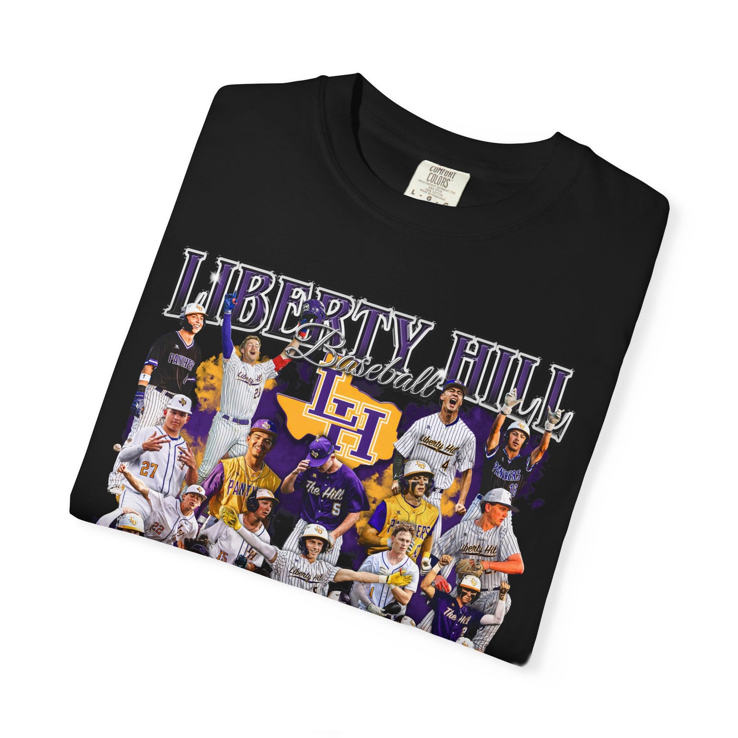 2025-26 Liberty Hill Baseball Playoffs Comfort Colors Graphic Tee