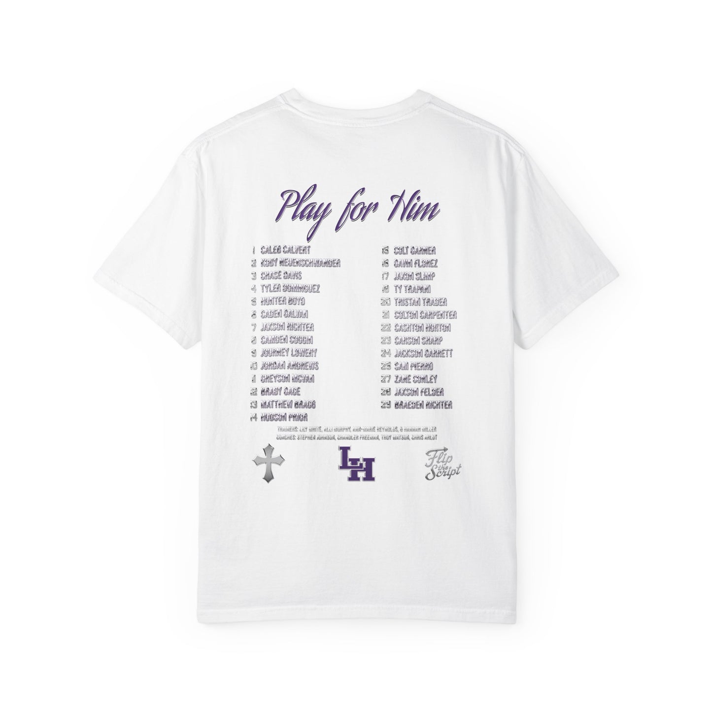 2025-26 Liberty Hill Baseball Playoffs Comfort Colors Graphic Tee