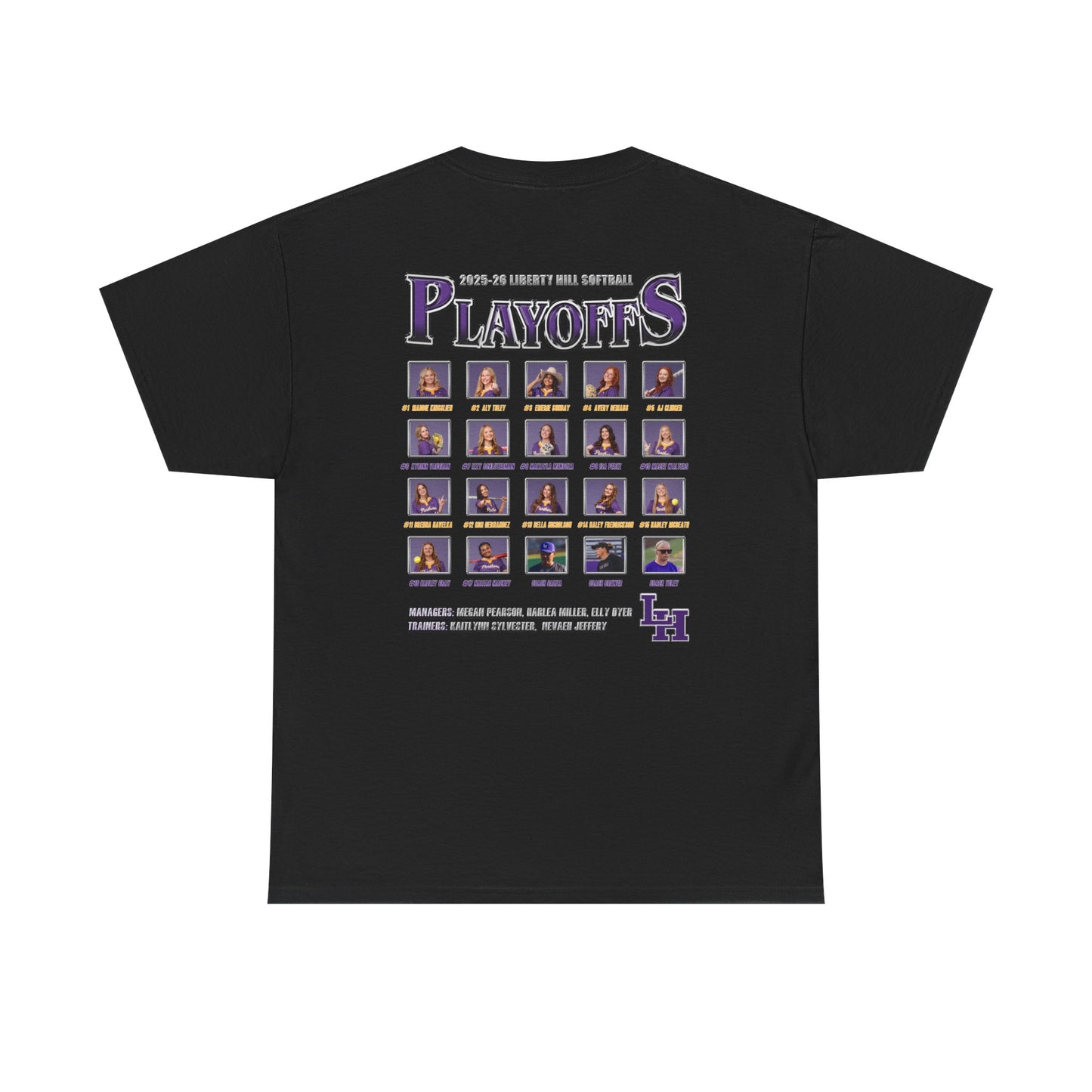2025-26 Liberty Hill Softball Playoffs Gildan T-Shirt