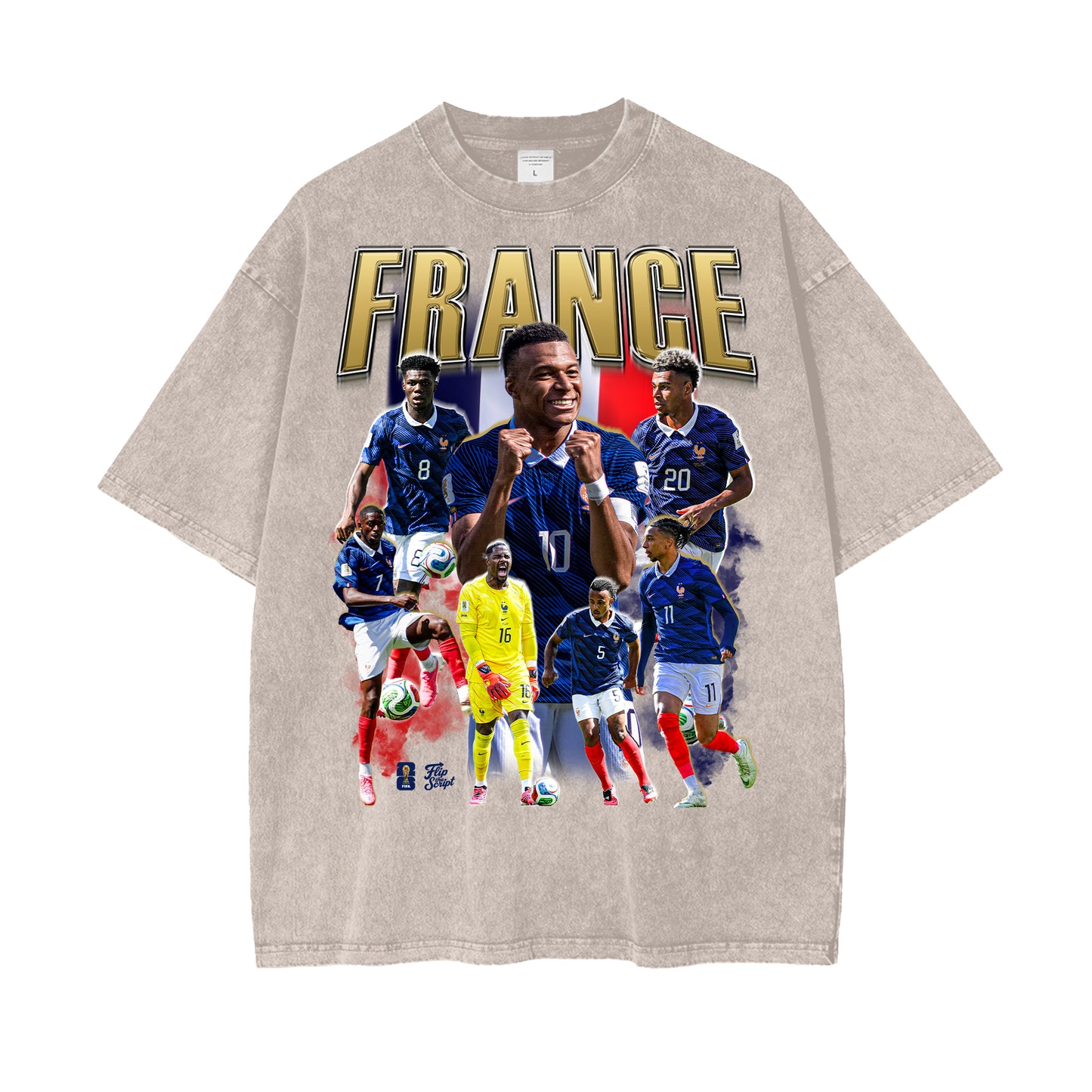 France 2026 World Cup Vintage Graphic Tee