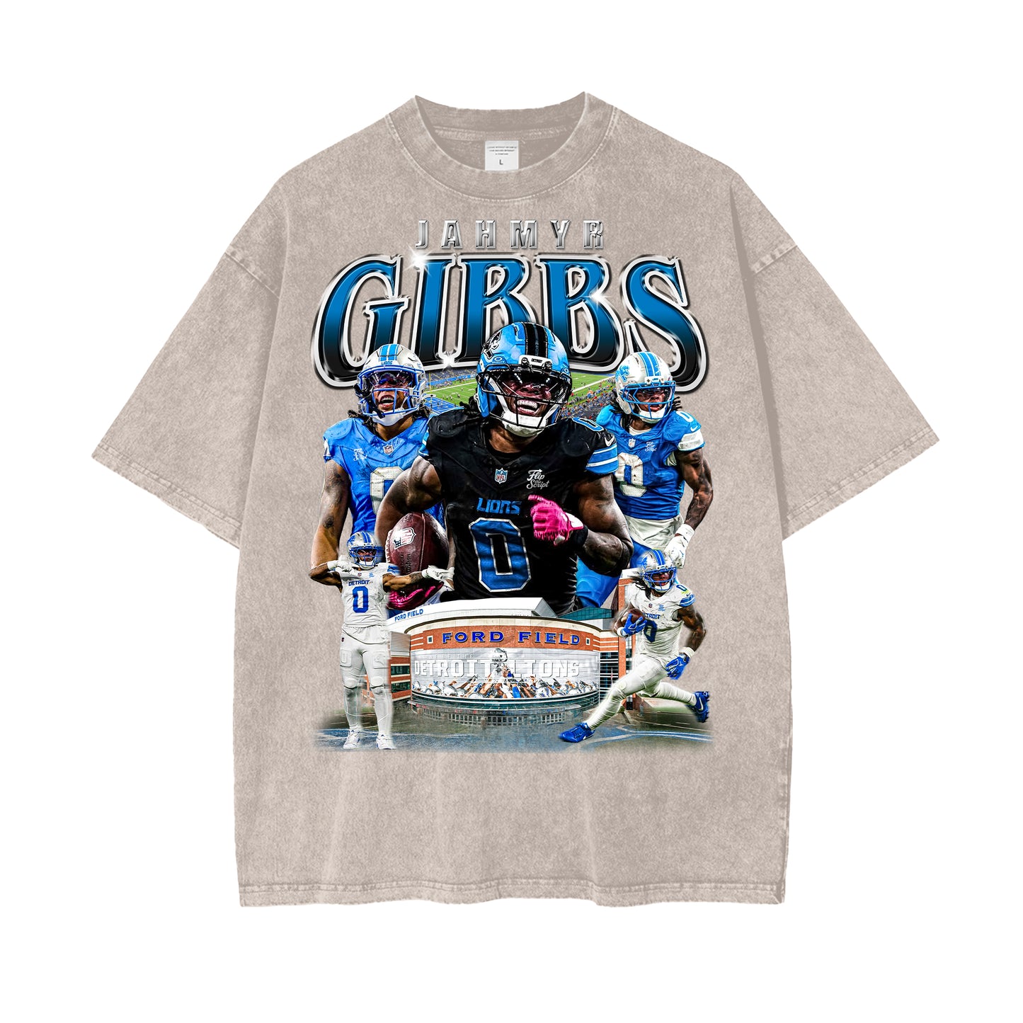 Jahmyr Gibbs Vintage Graphic Tee