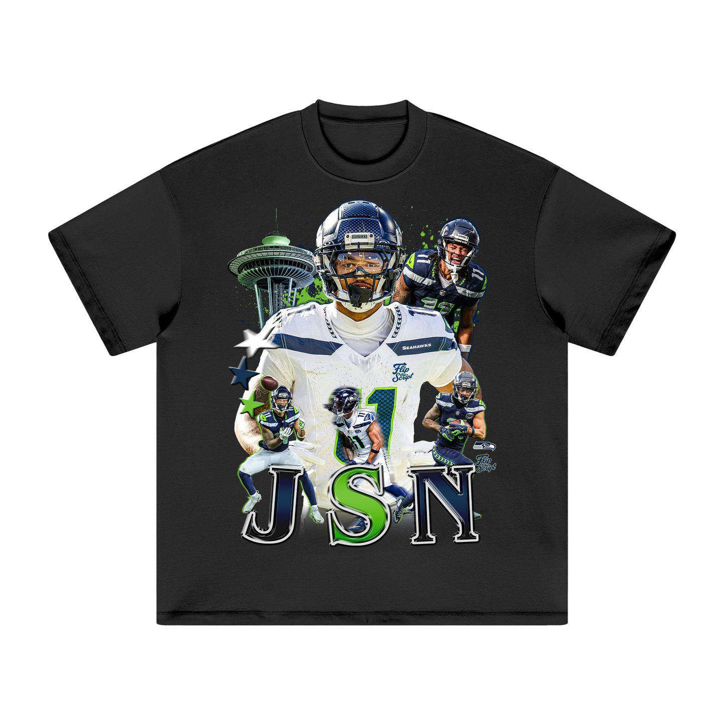 Jaxon Smith-Njigba HEAVY Cotton Tee