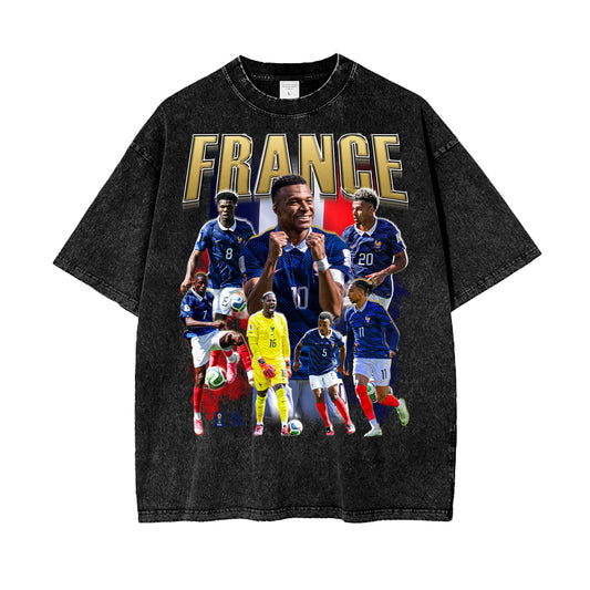 France 2026 World Cup Vintage Graphic Tee