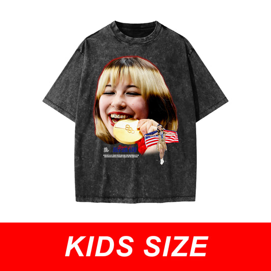 KIDS Alysa Liu Vintage Graphic Tee