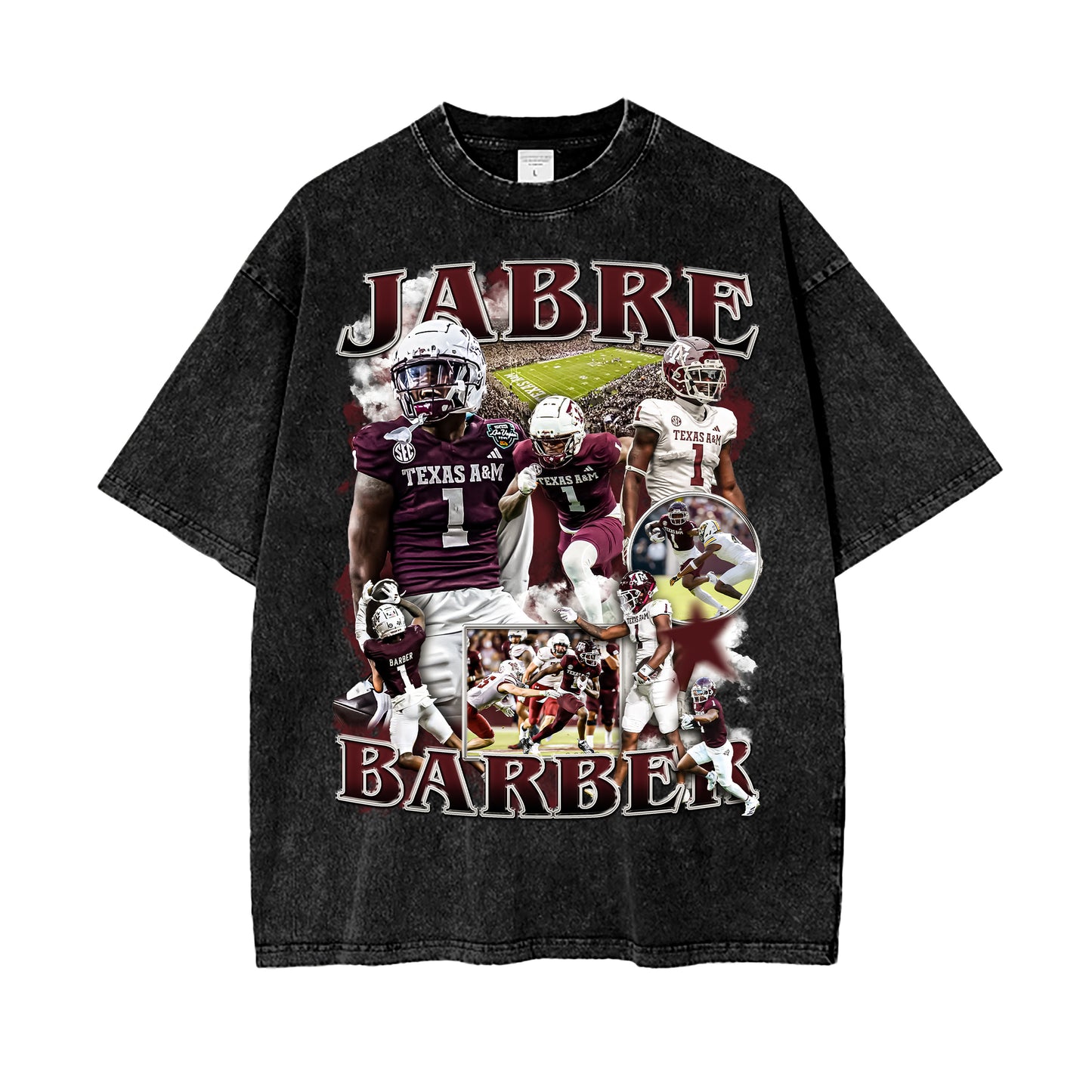 Jabre Barber Vintage Graphic Tee