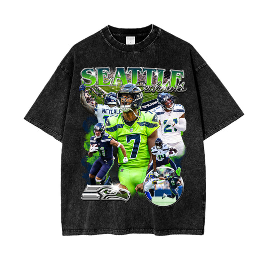 2024-25 Seattle Seahawks Vintage Graphic Tee