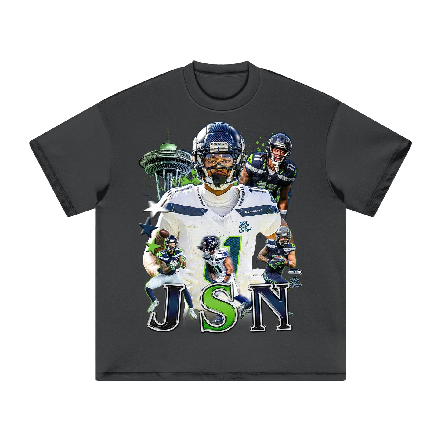 Jaxon Smith-Njigba HEAVY Cotton Tee