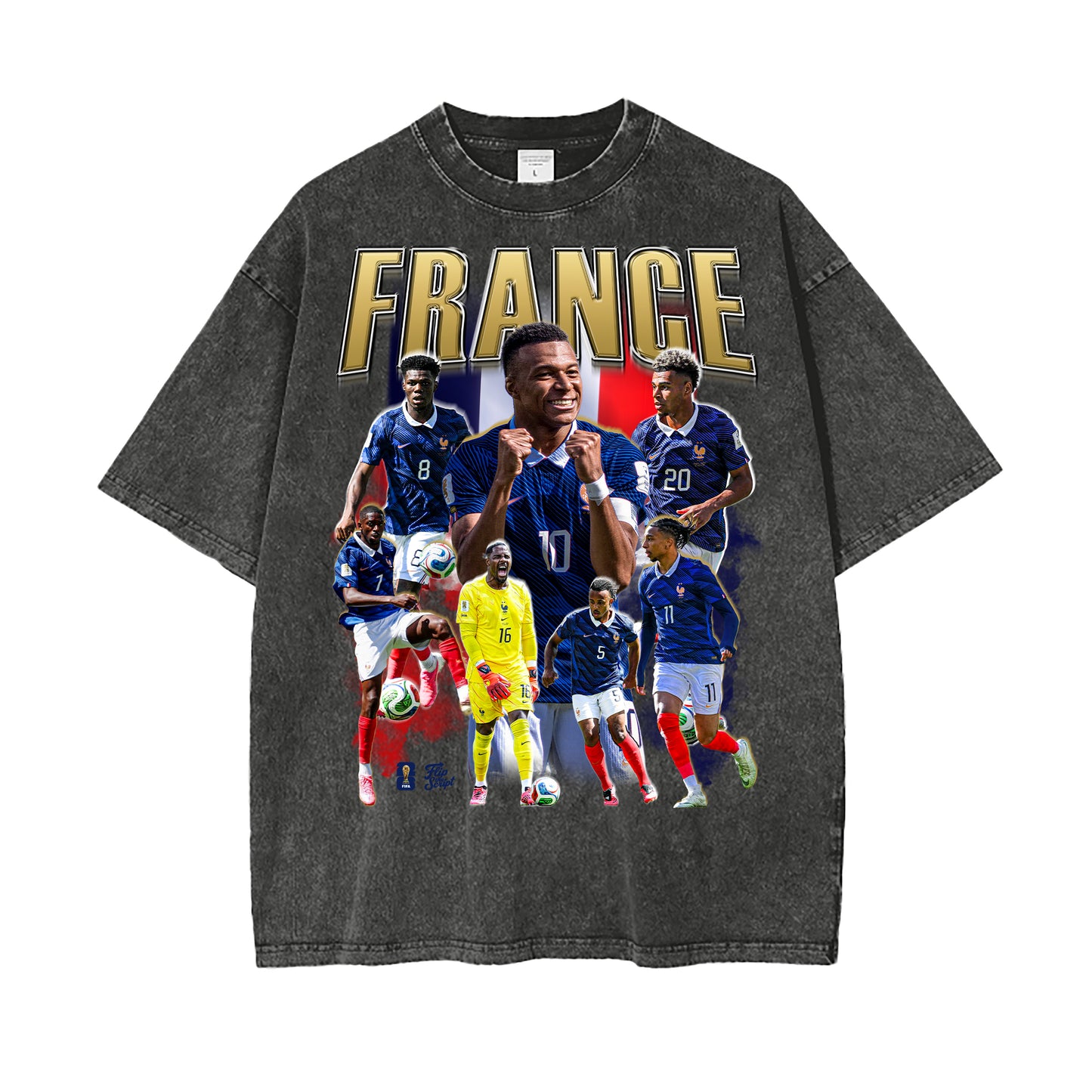 France 2026 World Cup Vintage Graphic Tee