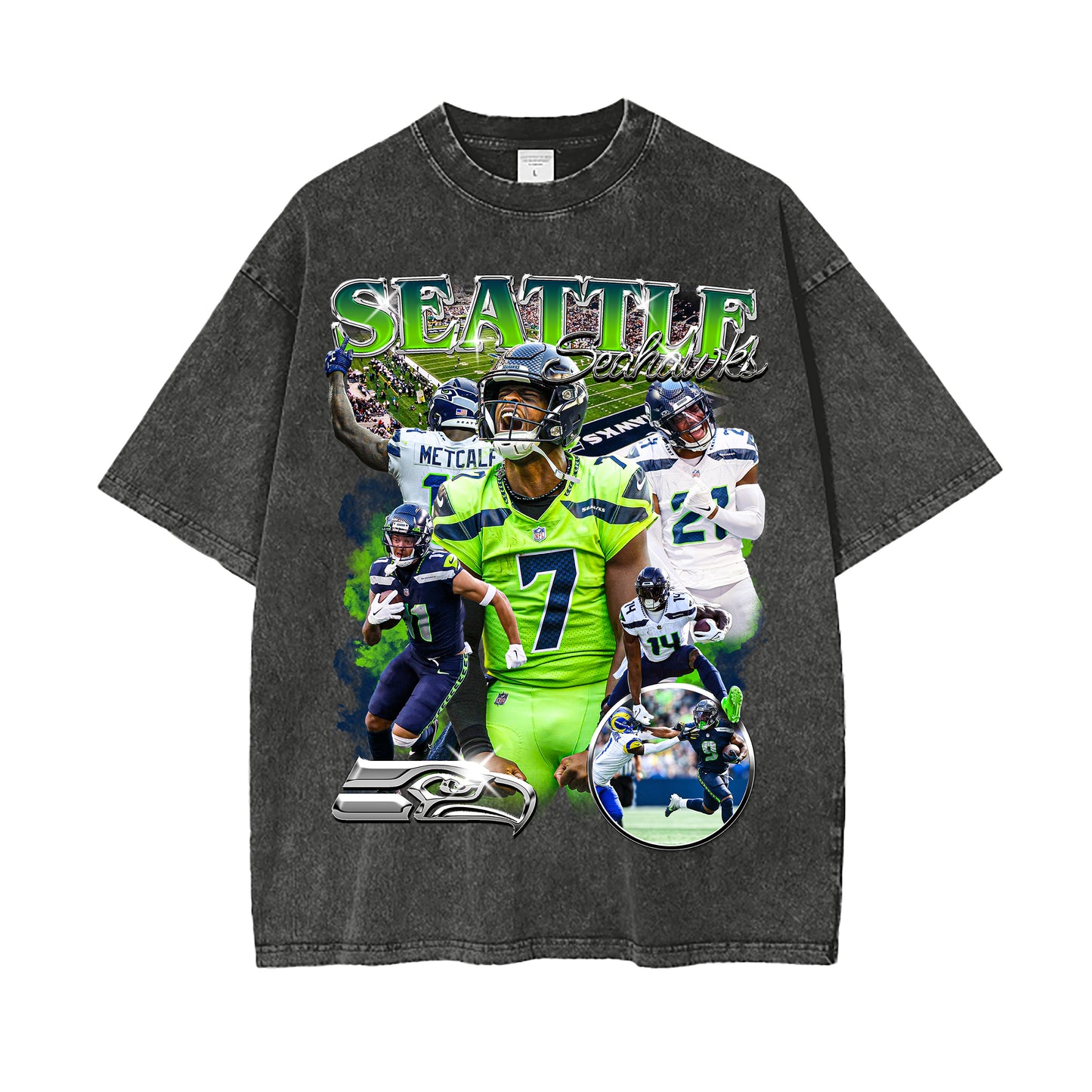 2024-25 Seattle Seahawks Vintage Graphic Tee