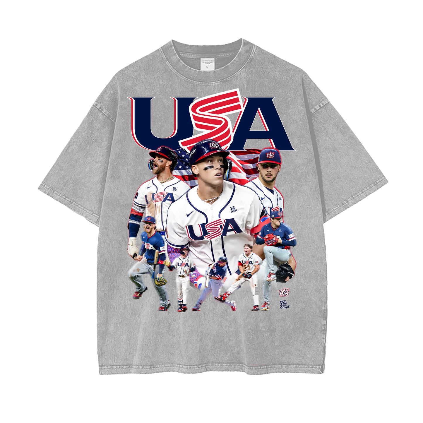 2026 USA Baseball Vintage Graphic Tee