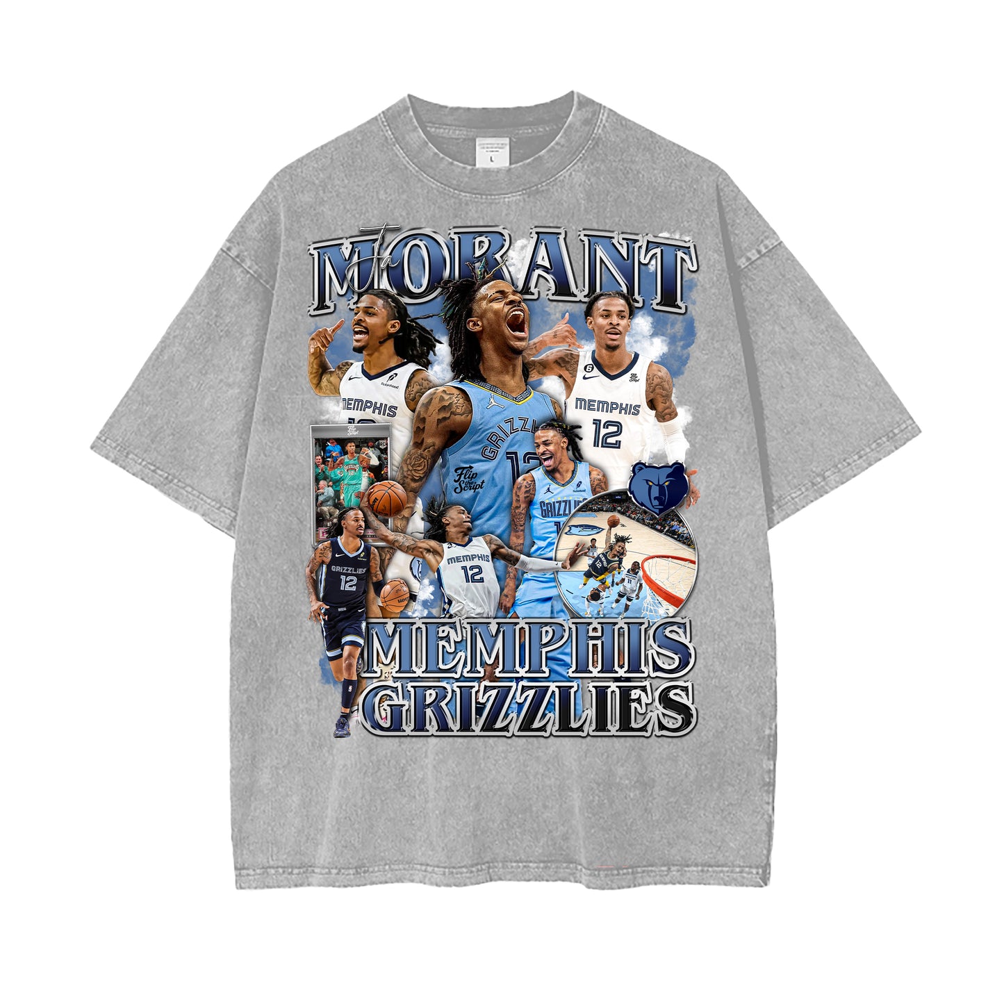 Ja Morant Vintage Graphic Tee