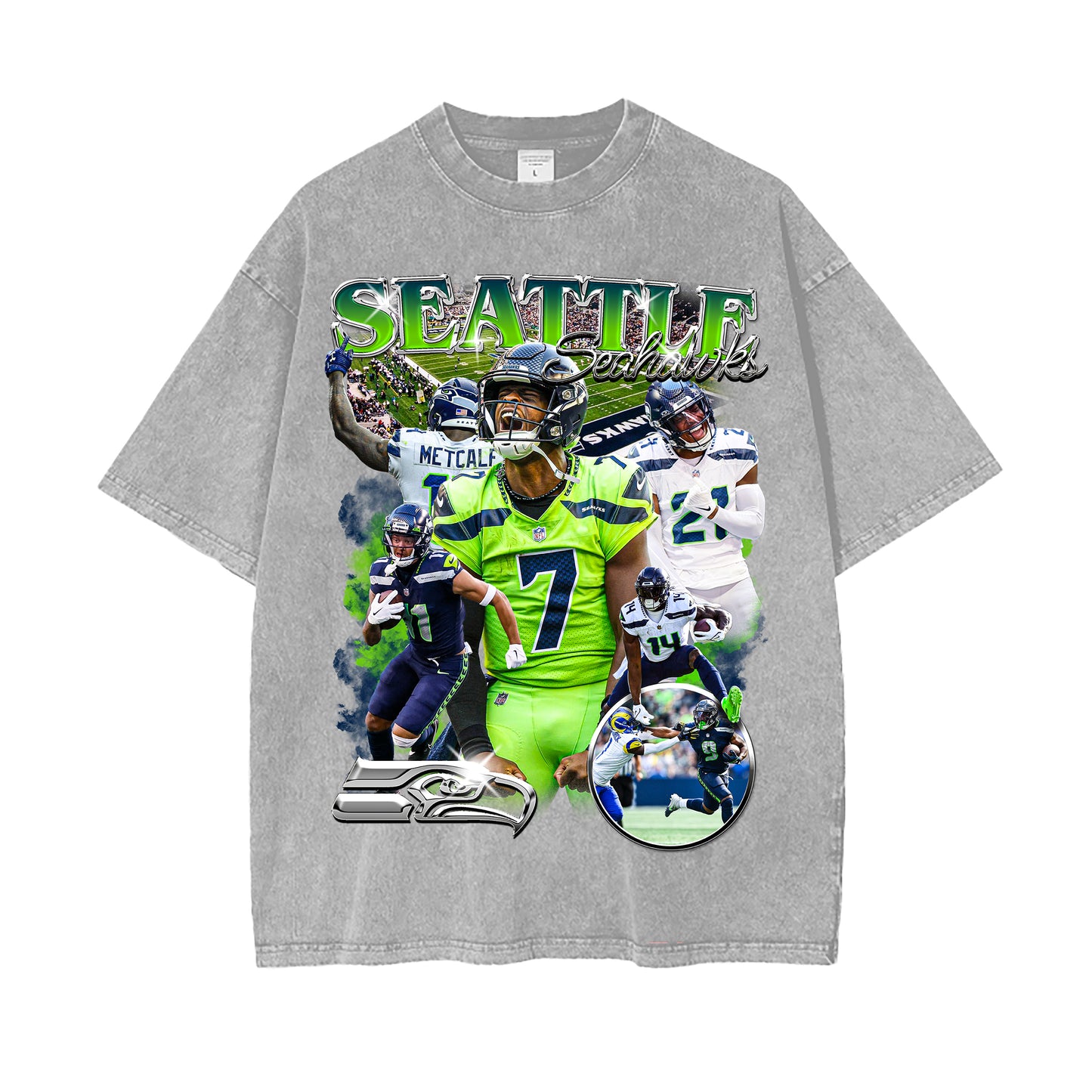 2024-25 Seattle Seahawks Vintage Graphic Tee