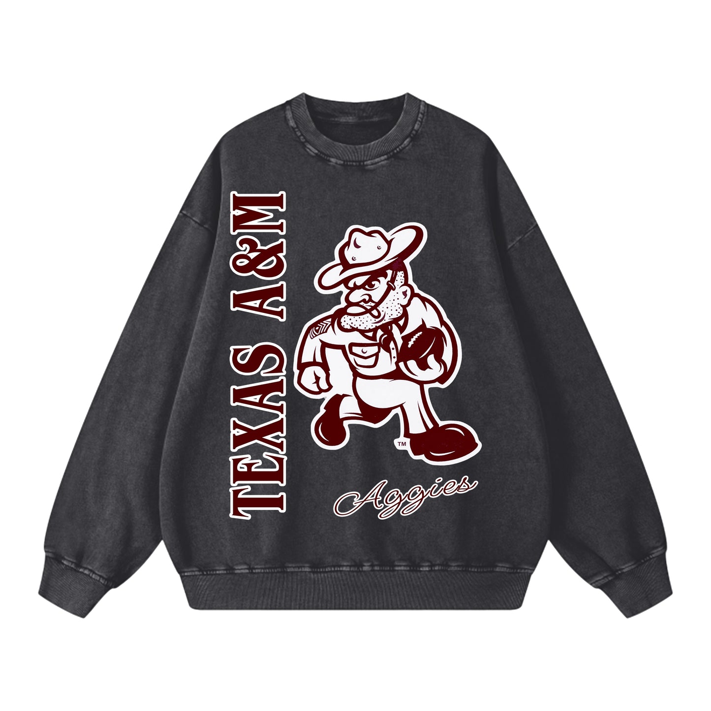 Vintage Oversized Texas A&M crewneck sweatshirt