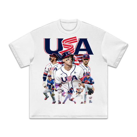 2026 USA Baseball HEAVY Cotton Tee
