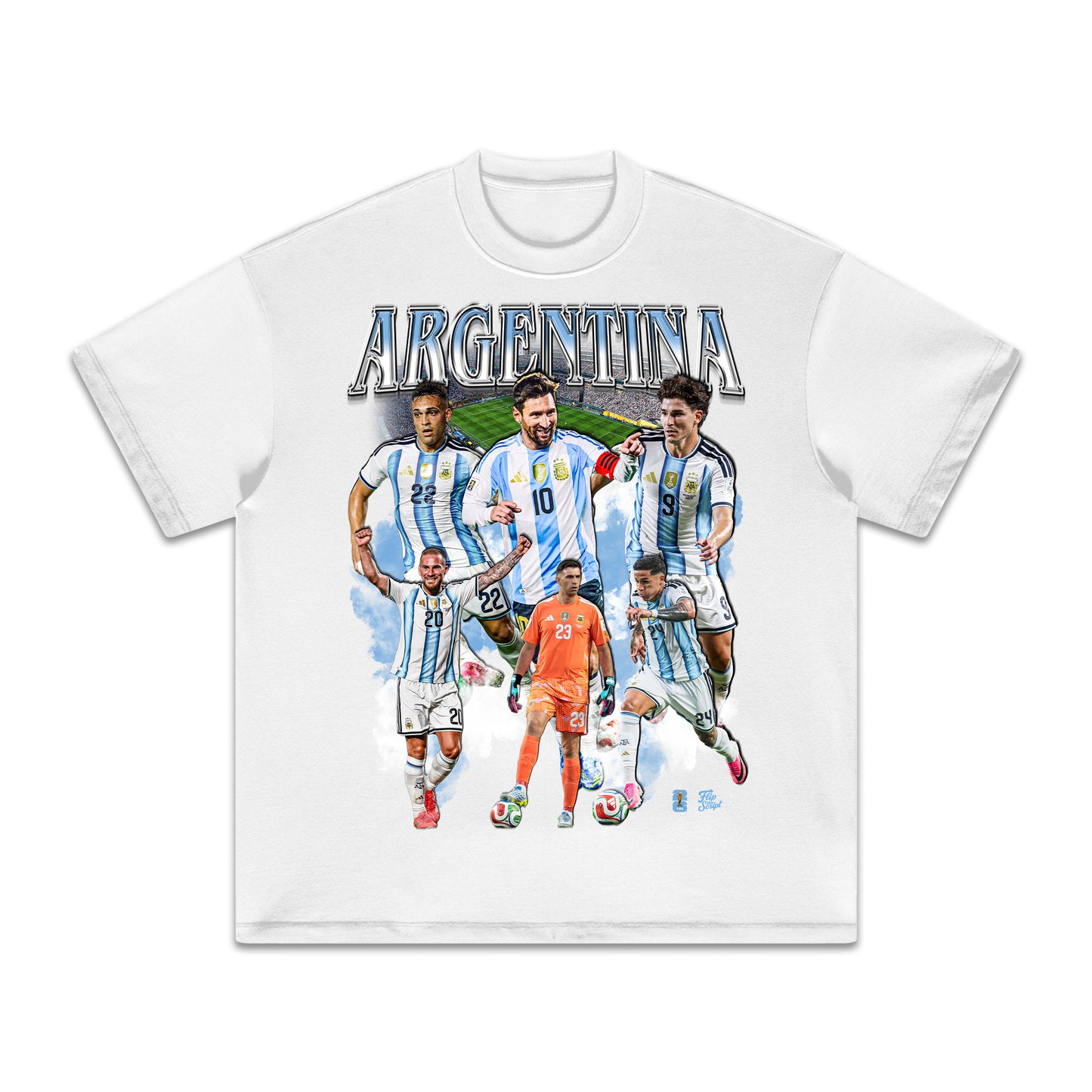 Argentina 2026 World Cup HEAVY Cotton Tee