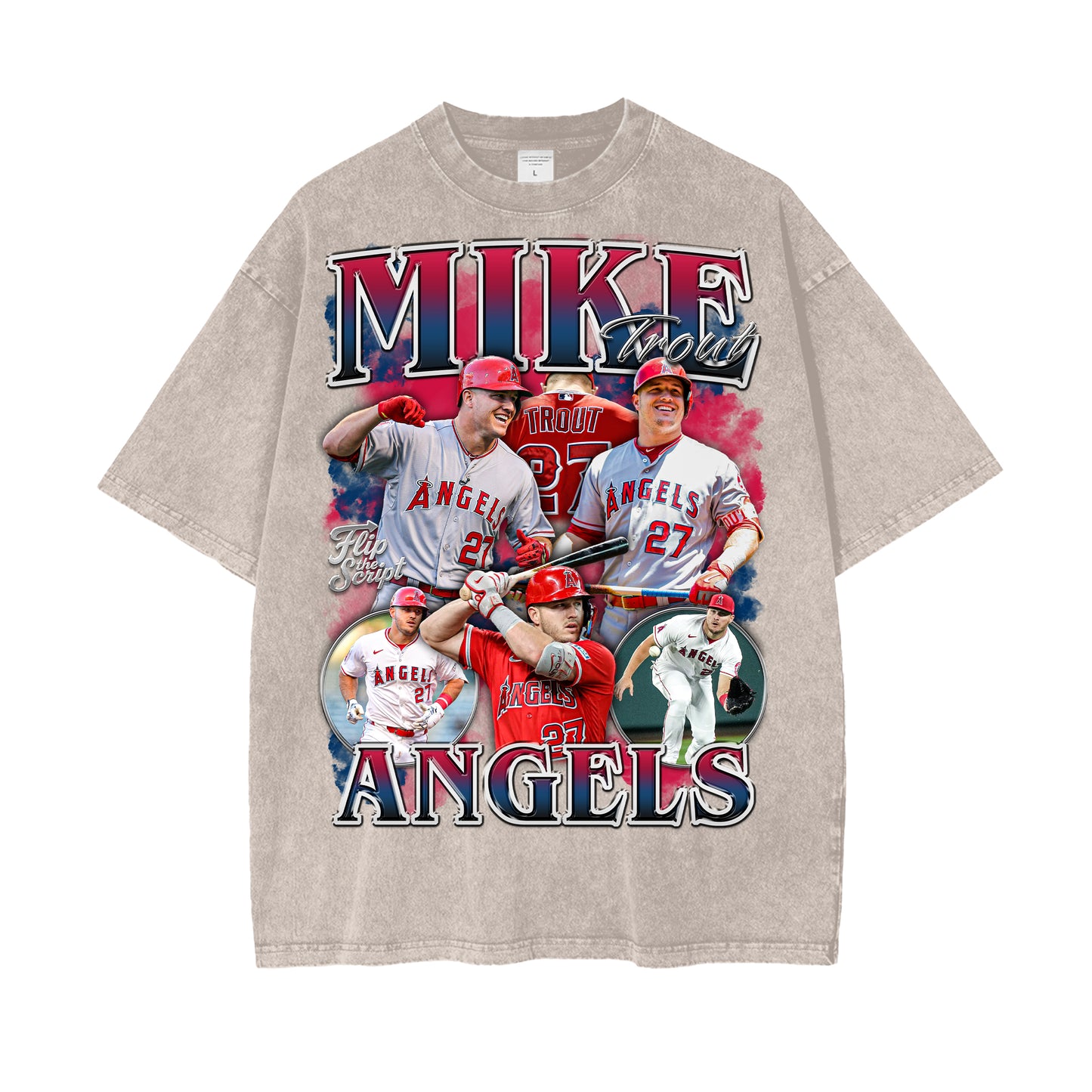 Mike Trout Vintage Graphic Tee
