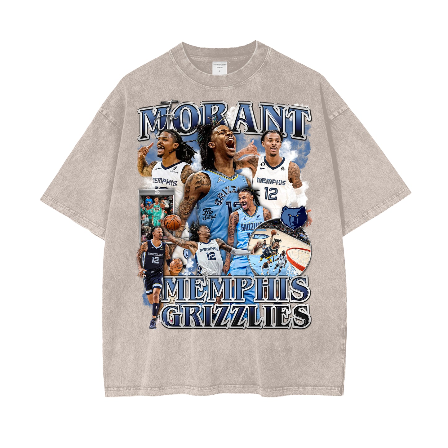 Ja Morant Vintage Graphic Tee