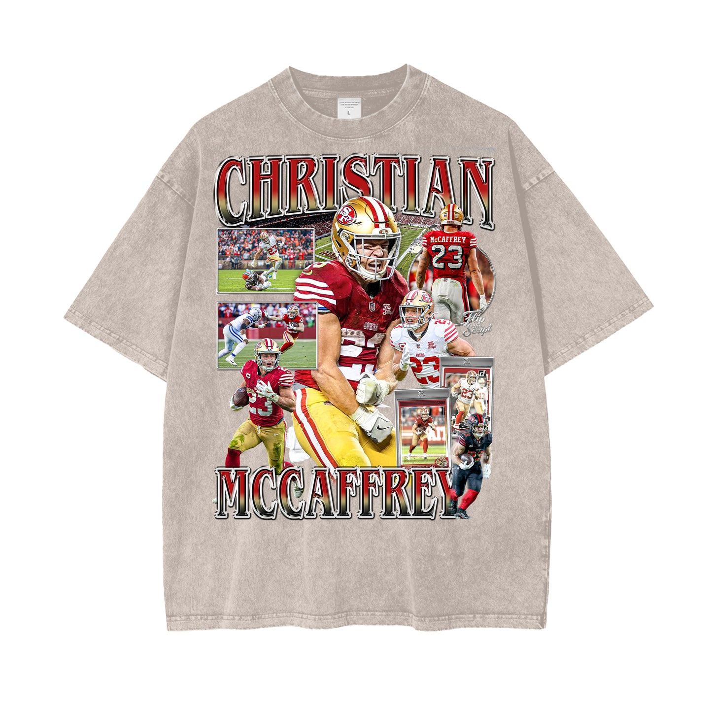Christian McCaffrey Vintage Graphic Tee
