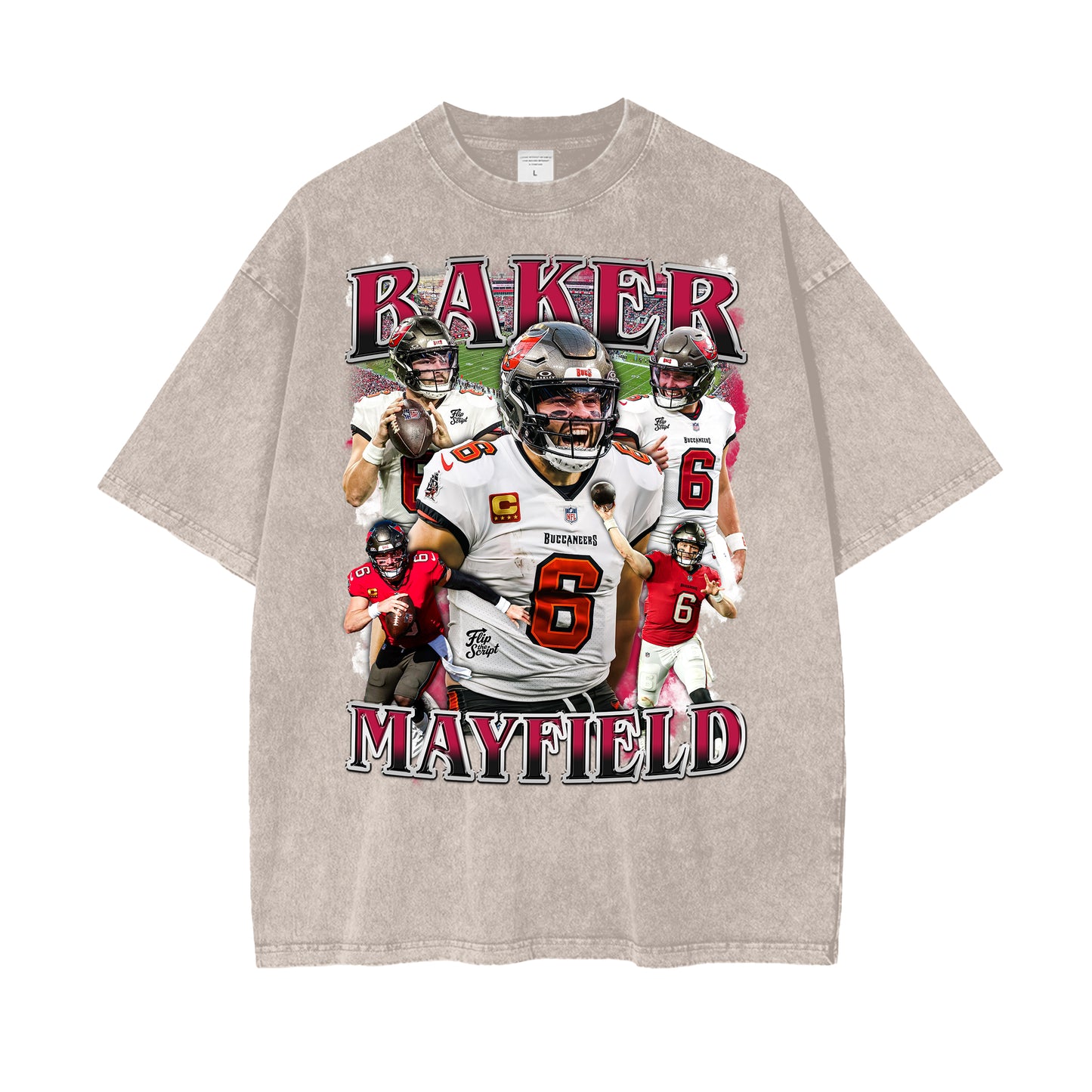 Baker Mayfield Buccaneers Vintage Graphic Tee