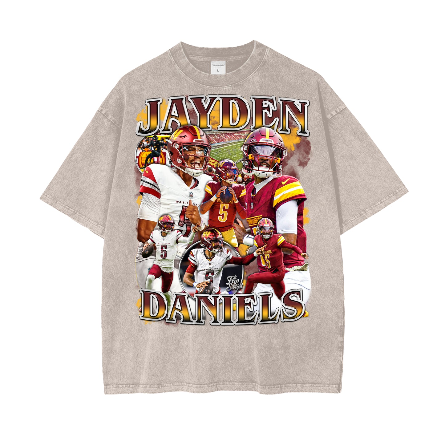 Jayden Daniels Vintage Graphic Tee