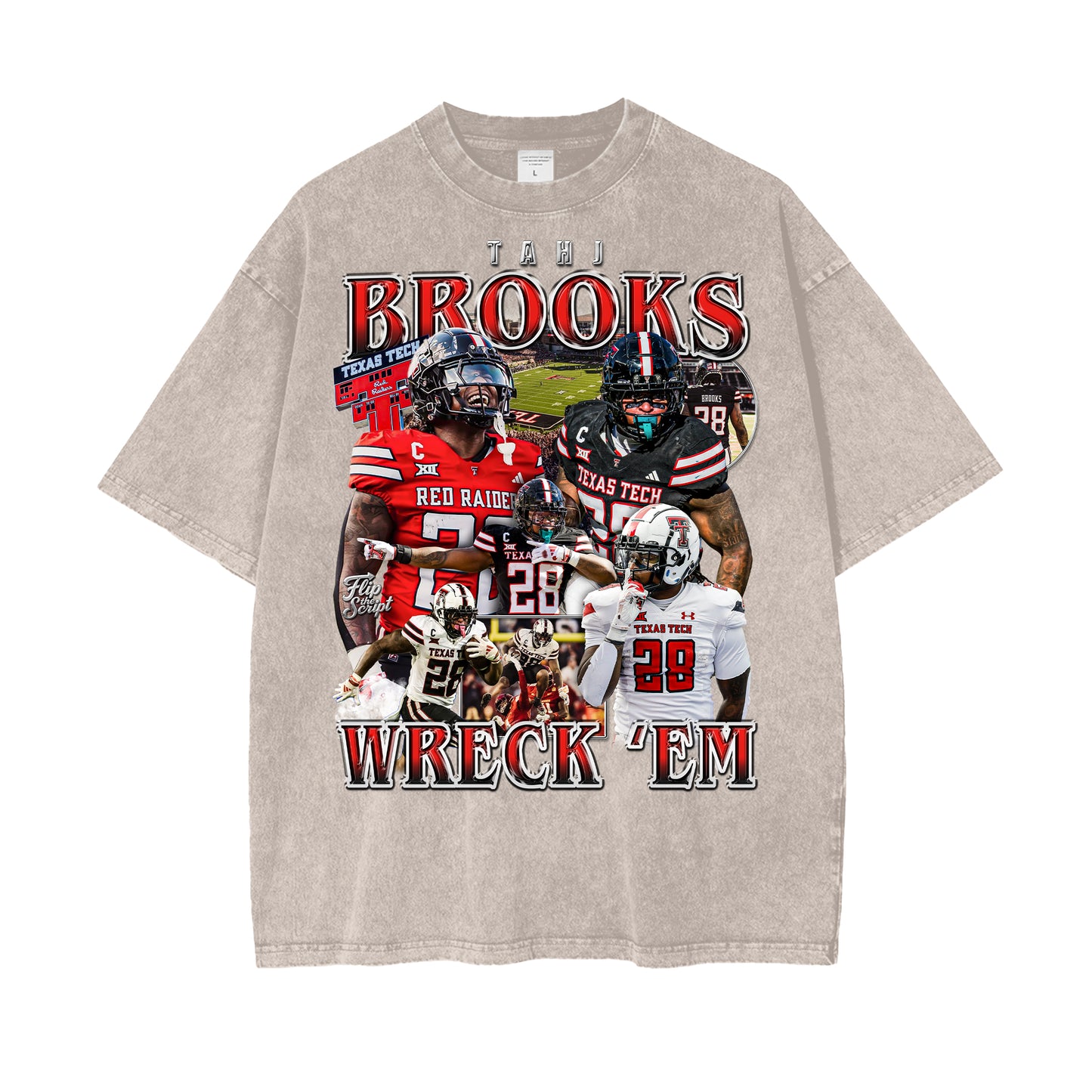 Tahj Brooks Vintage Graphic Tee