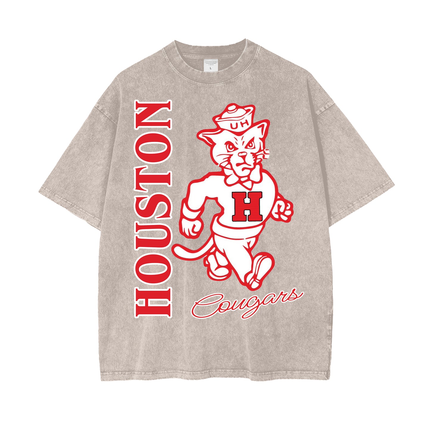 Houston Cougars Vintage Graphic Tee